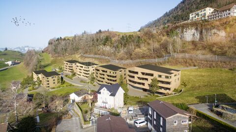 5.5-Zimmer Neubauwohnung - Umgeben von malerischer Berglandschaft