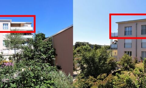 Über den Dächern! 5.5 Zi-Wohnung mit Blick auf die Alpenkette!