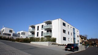 Bel appartement de standing de
3½ pces d'env. 100 m² + pl. parc int.