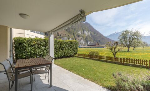 Grosszügige Gartenwohnung an ruhiger Lage