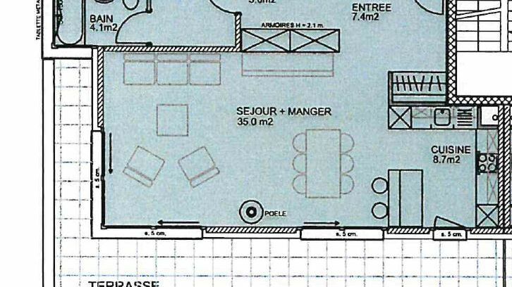 Plan de l'appartement