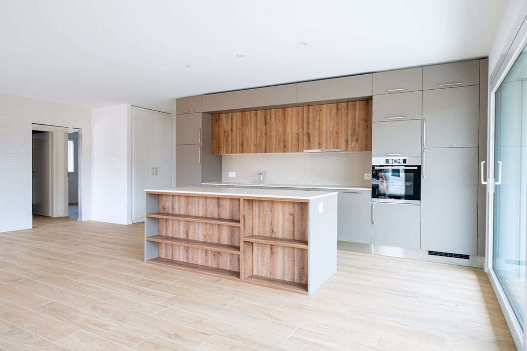 Construction d'un petit immeuble au style villageois avec 6 appartements : l'intérieur.