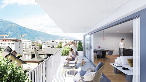 New project - town center of Sierre