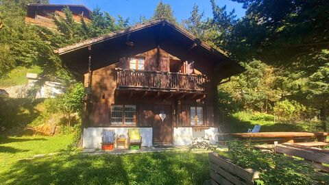 Très joli chalet à St-Luc, calme, avec cachet et belle situation