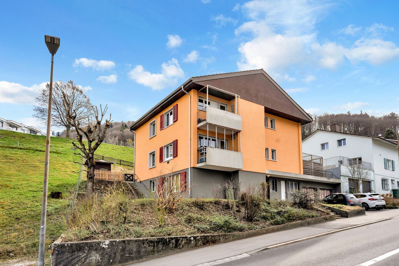 Aussenansicht Süd - Ost Fassade