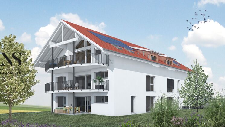 4.5-Zimmerwohnung in Niedrigenergiehaus