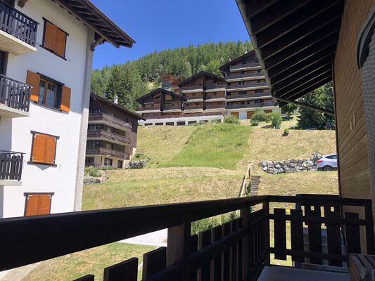 Vue depuis le balcon