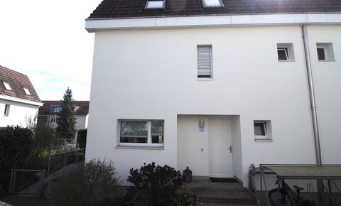 Terraced house with garden and parking space in Reinach BL