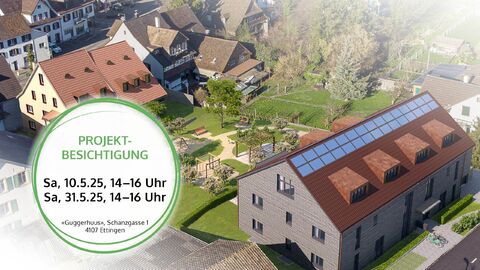 3½-Zimmer Erdgeschosswohnung mit Wintergarten, Sitzplatz und Garten