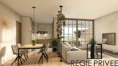 A 6km de Crissier, spacieux 4.5 pièces balcon-loggia avec dégagement