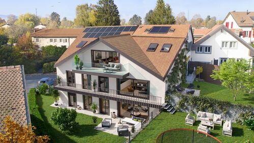 Echichens - résidence de 3 appartements dans un cadre idyllique