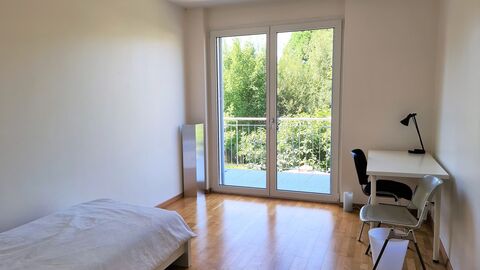 Chambre meublée en colocation dans un cadre calme et verdoyant