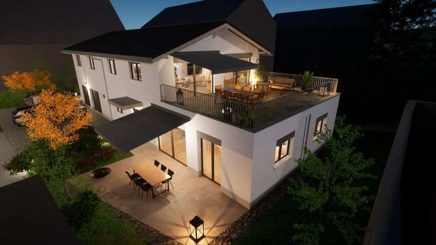 Custom-built apartment