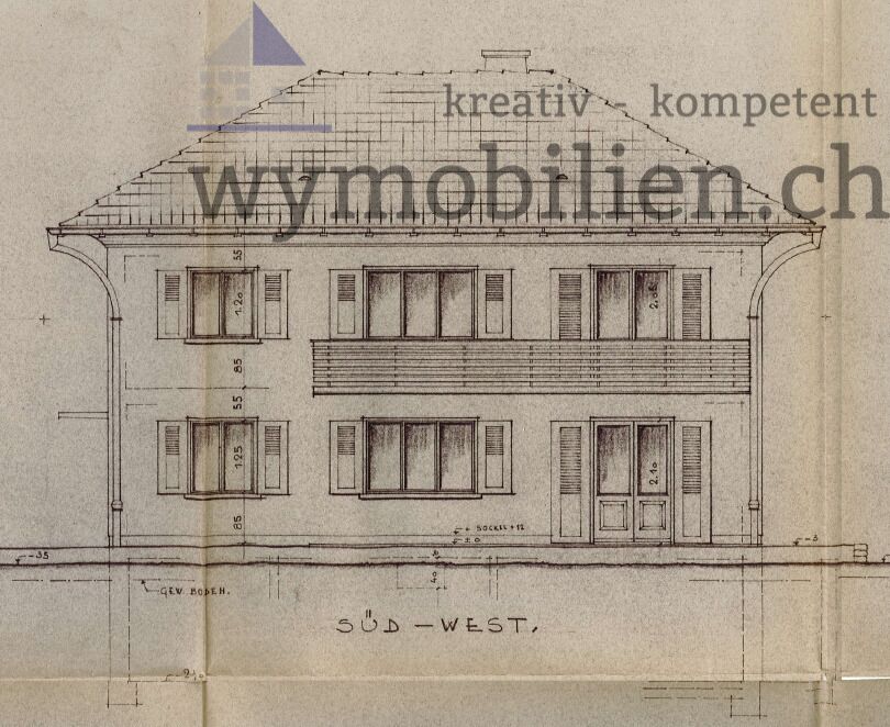 Fassade Südwest 