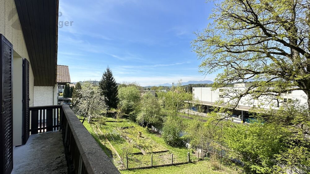 Balkon und Aussicht