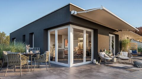 MAGNIFIQUE ATTIQUE NEUF DE 3.5 PIÈCES AVEC GRAND BALCON
