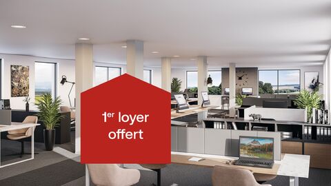 Dernière surface commerciale de 270 m2
au 2e étage
