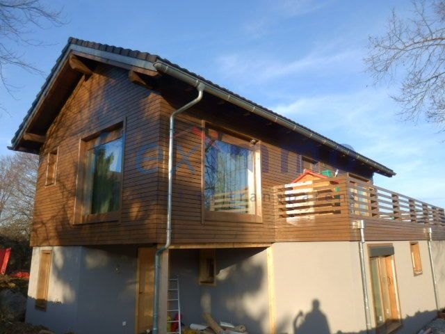 New wood frame house