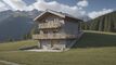 Les Giettes , chalet individuel avec vue sur le lac