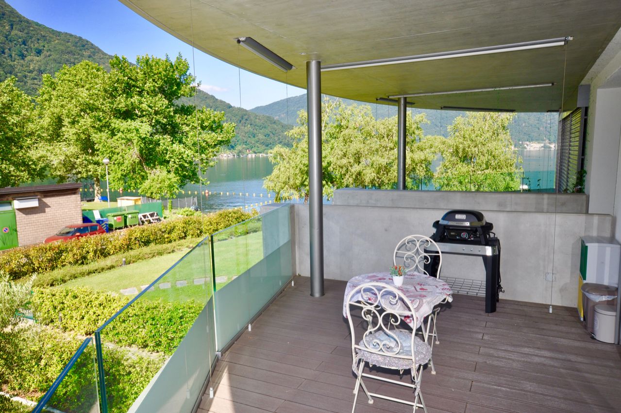 3,5-Комнатная Квартира с Видом на Озеро в Резиденции Rivalago