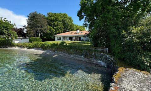Sublime waterfront property with private beach