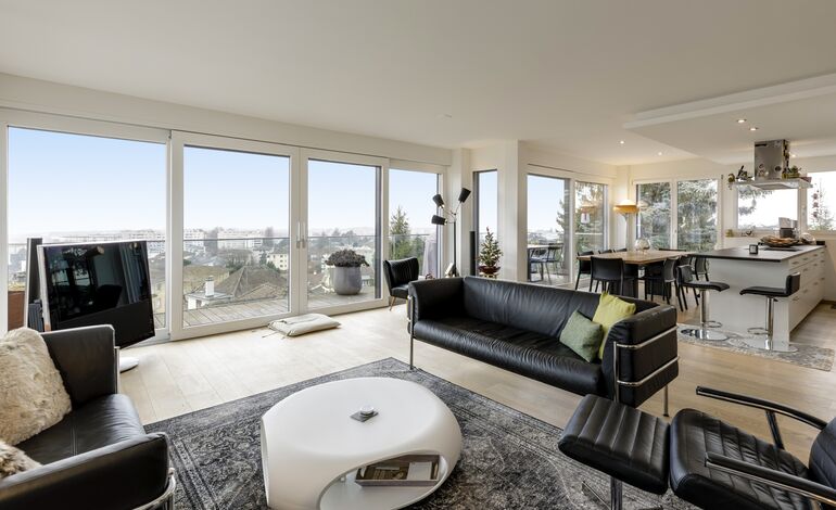Splendide attique avec vue panoramique