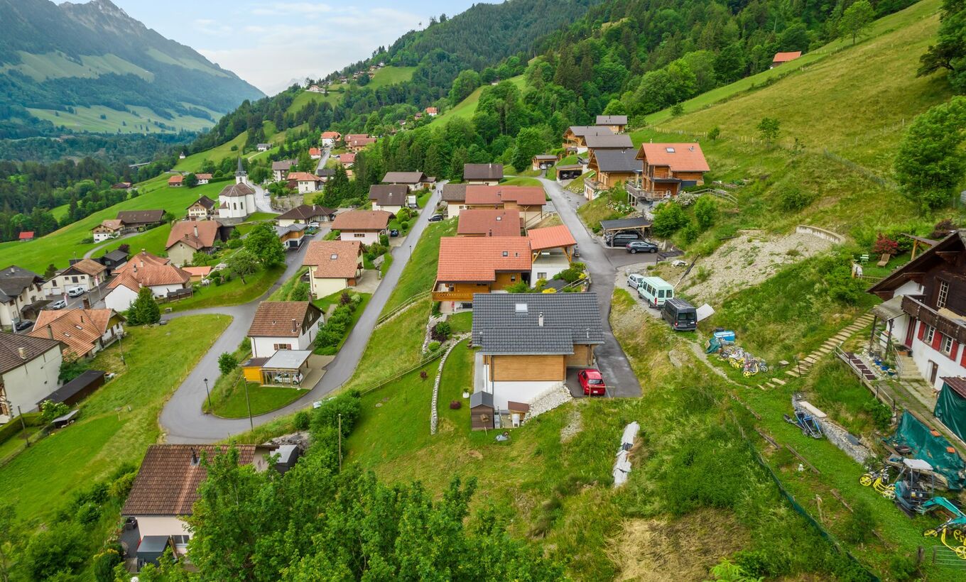 Building land with permit in force