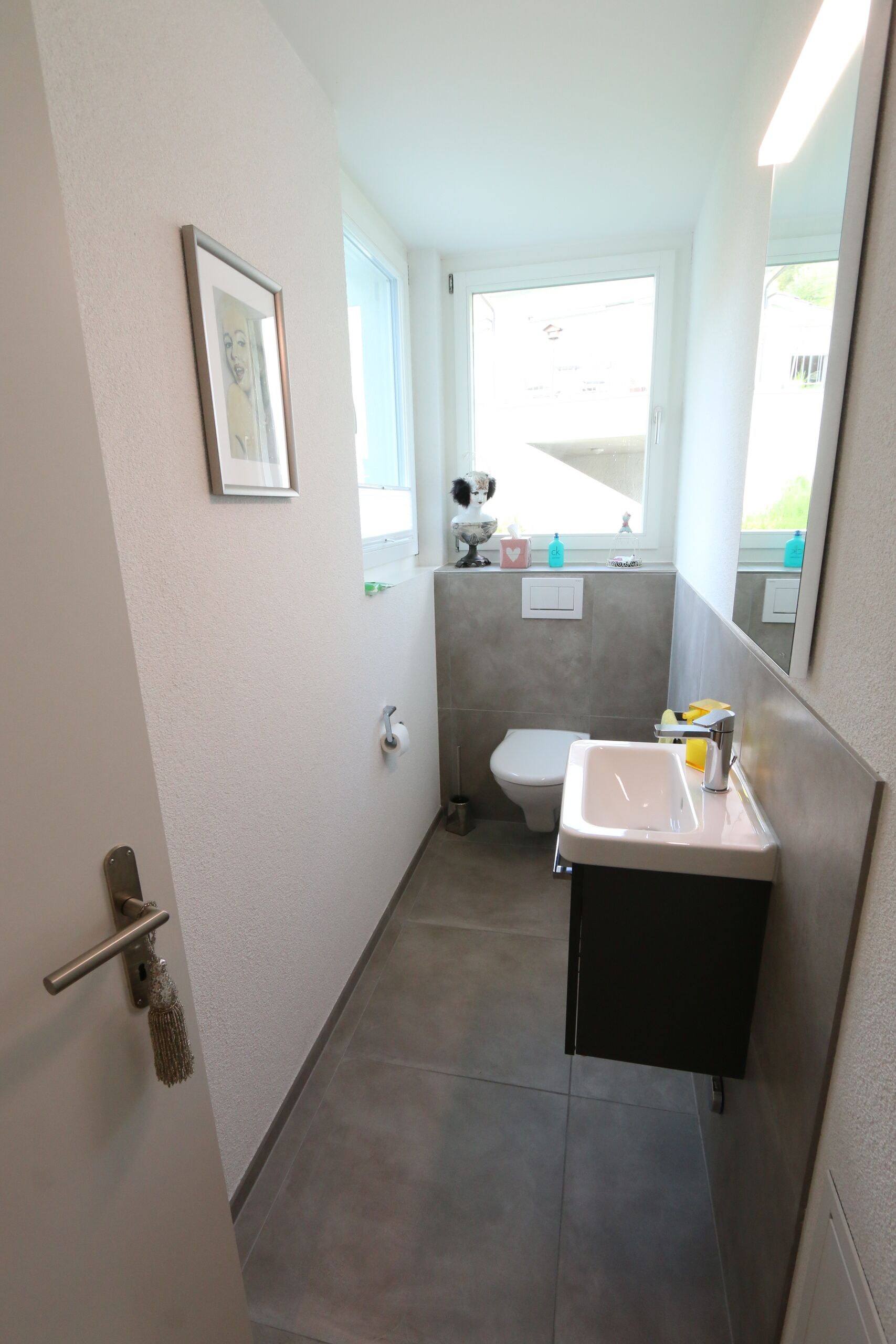 Gäste-WC im Wohngeschoss