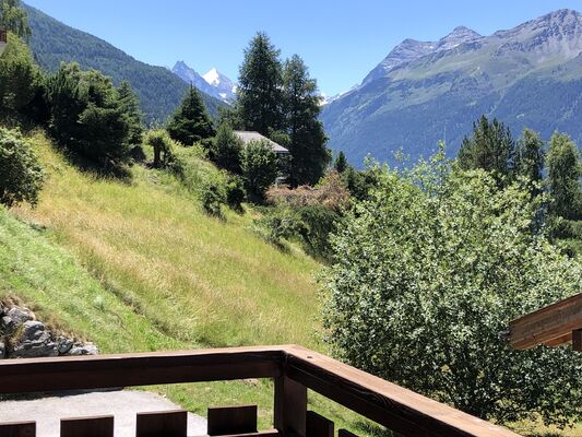 Vue depuis le balcon