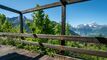 Chalet in Gryon mit separatem Studio, Blick auf die Berge