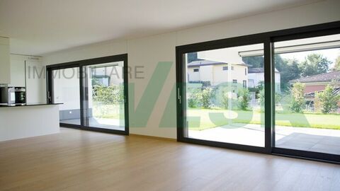 Moderno appartamento 4,5 locali con bella terrazza e giardino privato