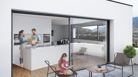 Attic flat CH-1870 Monthey