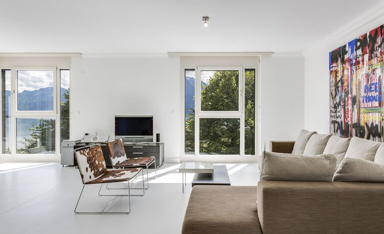 Très bel appartement lumineux de 4.5 pièces
Avec vue sur le lac