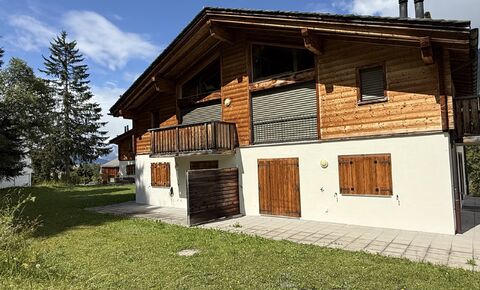 Direkt an der Piste: 4½-Zimmer-Wohnung mit Terrasse in Parpan