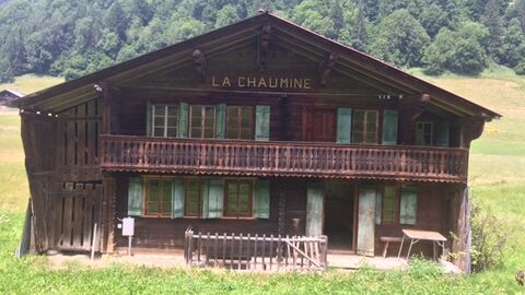 Vendu : Superbe chalet authentique aux portes des Diablerets.