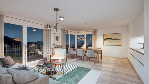 SPACIEUX APPARTEMENT NEUF
DE 5.5 PIÈCES AVEC GRAND BALCON