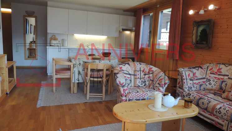 Joli appartement de 3 pièces, calme, 
à côté des pistes à Grimentz