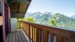 Chalet in Gryon mit separatem Studio, Blick auf die Berge