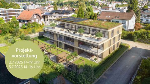 Grosszügige 3½-Zimmer Wohnung mit exklusiver Gartenfläche