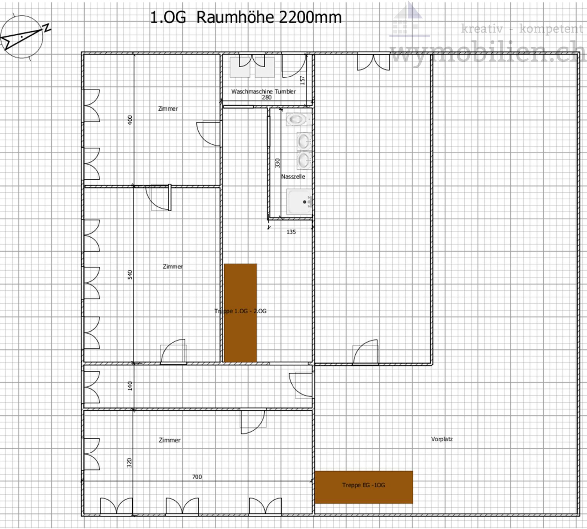 Grundriss 1. OG