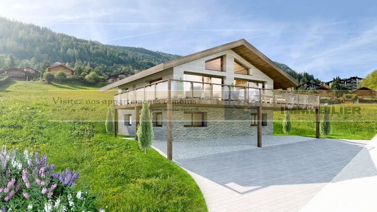 Bau eines neuen 6.5-Zimmer-Chalets als Hauptwohnsitz 240 m2