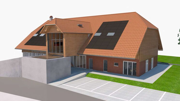 3.5 Zimmer Maisonettewohnung mit Garten