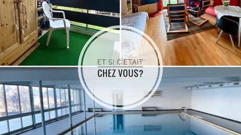 Monolocale con balcone e accesso alla piscina privata