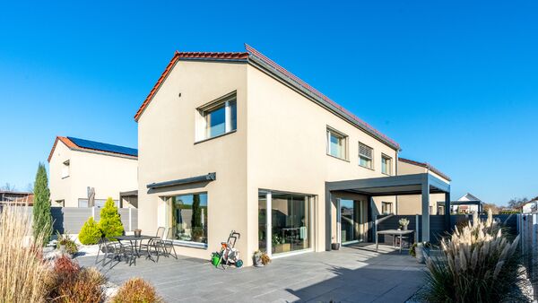 Villa individuelle avec belle vue à Cormérod