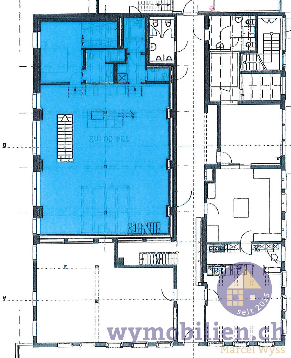 Saalwohnung mit Suite mit Bad 