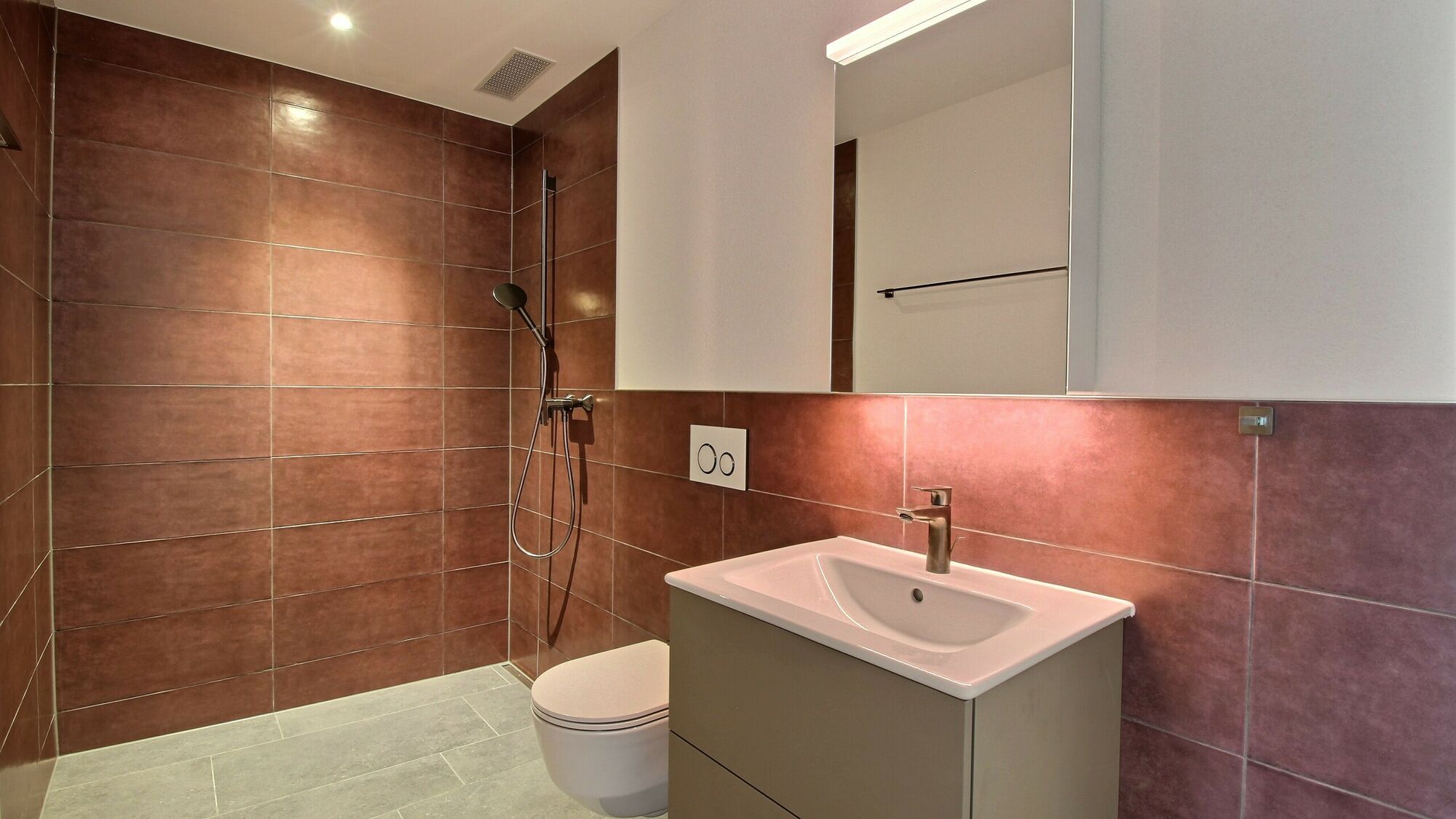 Salle de bains parentale