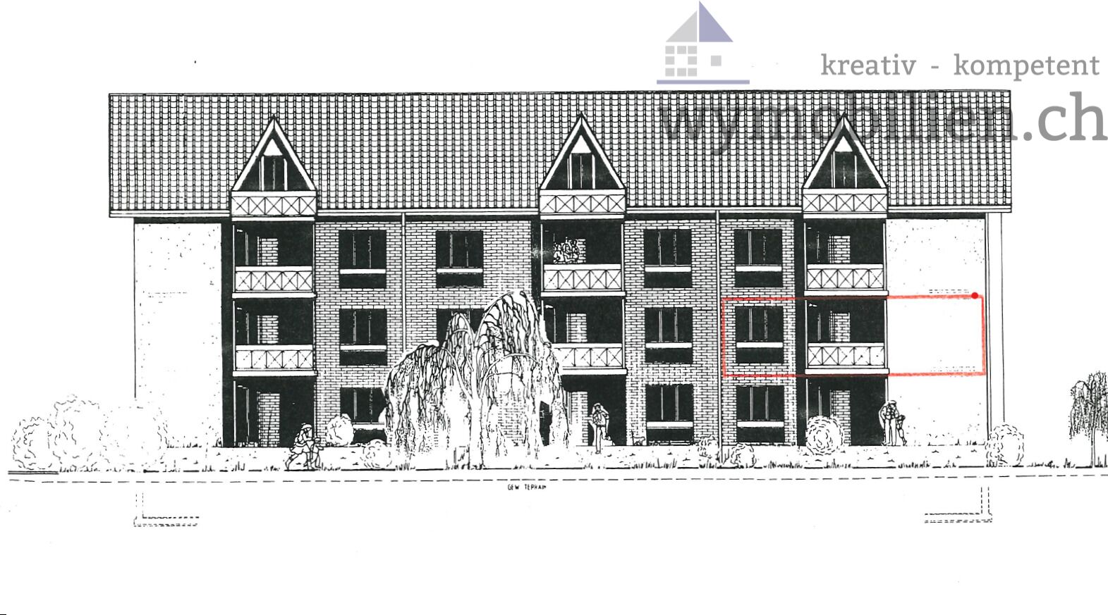 Fassade Südwest