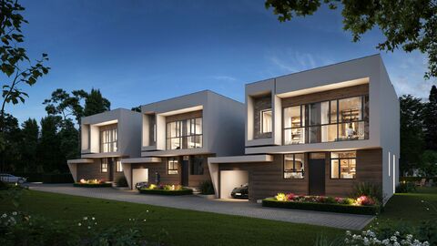 NOUVEAU PROJET DE 3 VILLAS AU GRAND-SACONNEX : PROMOTION "CALIFORNIA"