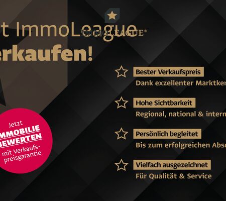 Mit ImmoLeague verkaufen.