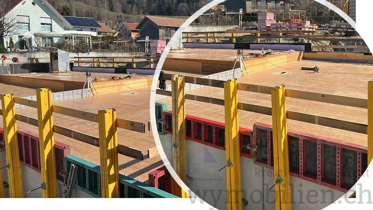 Es geht vorwärts auf der Baustelle (6.3.2025)